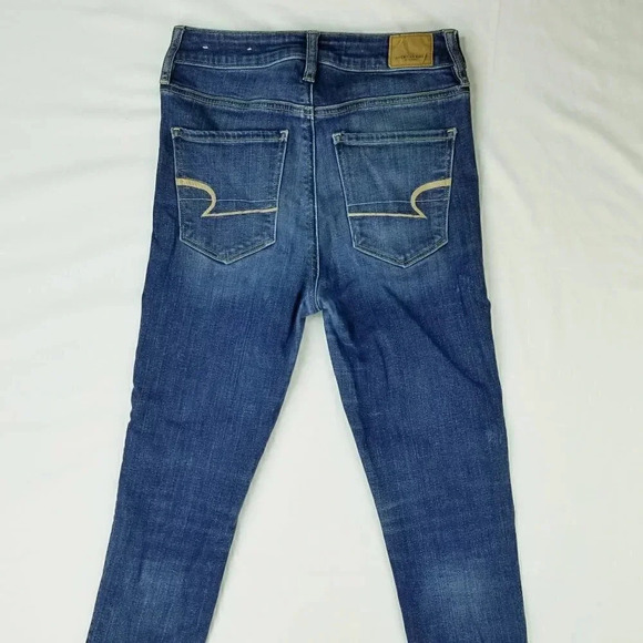 AEO 4 Regular Super Stretch Super Hi-Rise Jegging - Picture 1 of 10
